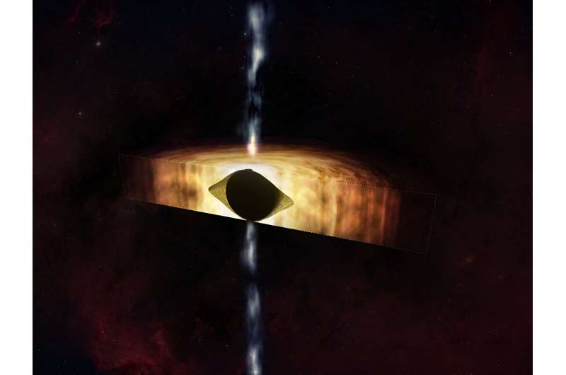 望远镜显示银河系的黑洞已经准备好了