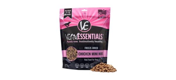 best Vital Essentials Freeze-Dried Grain-Free Mini Nibs Dog Food